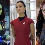 Zoe Saldana - the only actress to have four $2 billion films